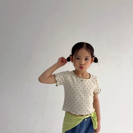 saintdoll/21. dot square T-shirt S-XL