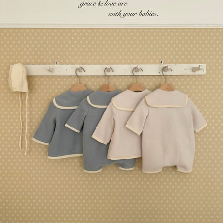 monbebe/12. hand made sailer suit S(3-12M)-M(12-24M)