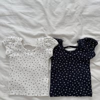 aosta/56. Open Back Puff Blouse S-2XL