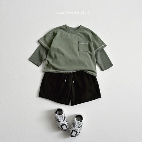 vividi/80. stitch rayerd T-shirt JS-JM