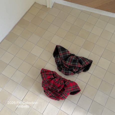 ninibello/4. Merry Check Bloomers? 12M-18M