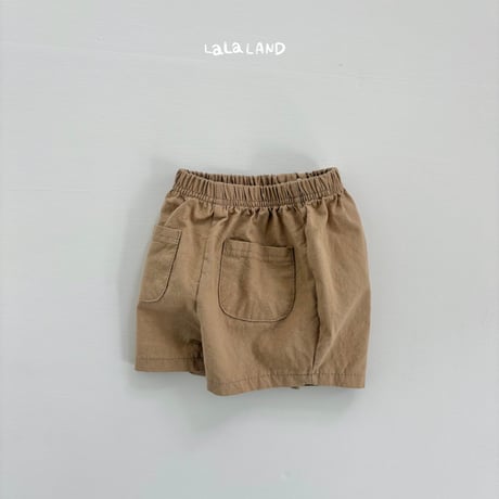 lalaland/45. pocket cotton half pants 6M-18M