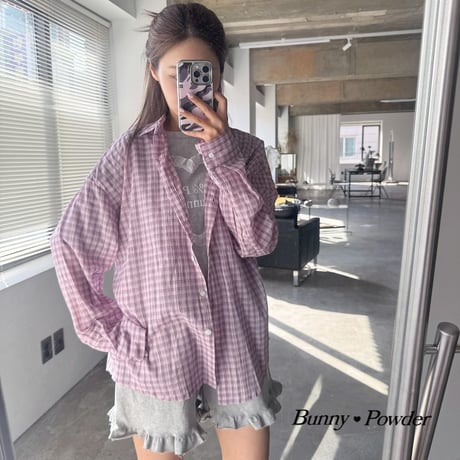 bunnypowder/60. fril half pants ADULT