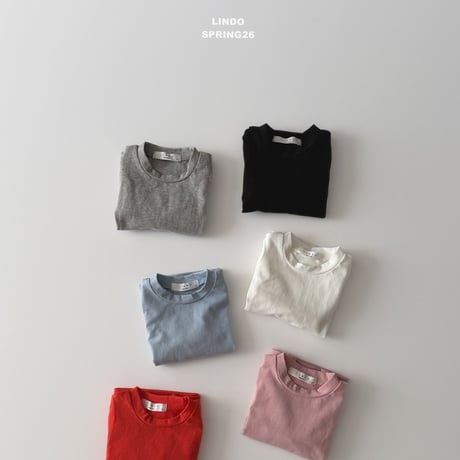 lindo/40. 26 cotton basic T-shirt XS-XL