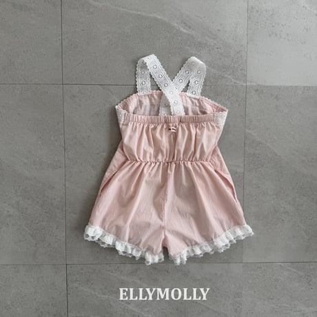 ellymolly/32. pure lace romper 5-11
