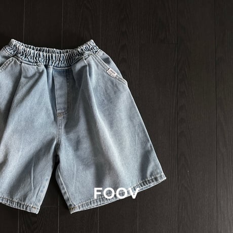 foov/41. denim half pants S-XL