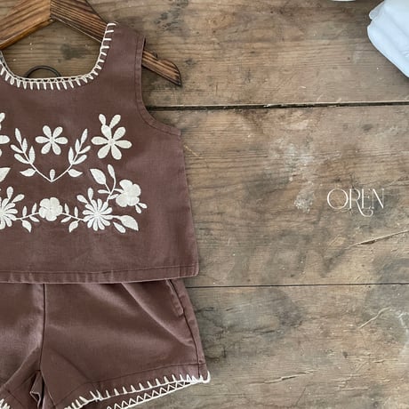 oren/46. brunel embroidery set S-XL