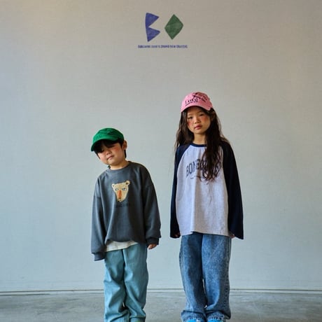 boneoune/7. raglan T-shirt XS-XL