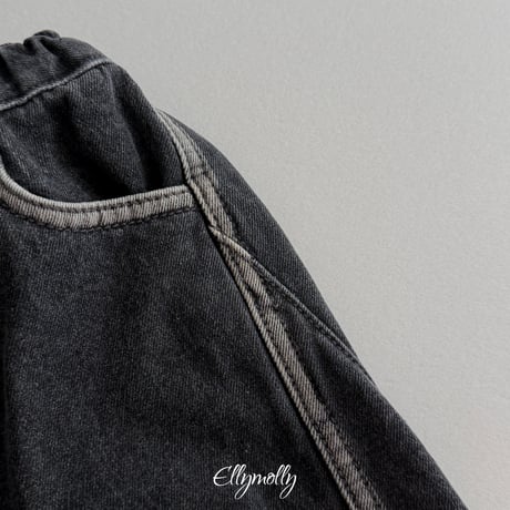 ellymolly/133. line walk gimo denim pants 5-11