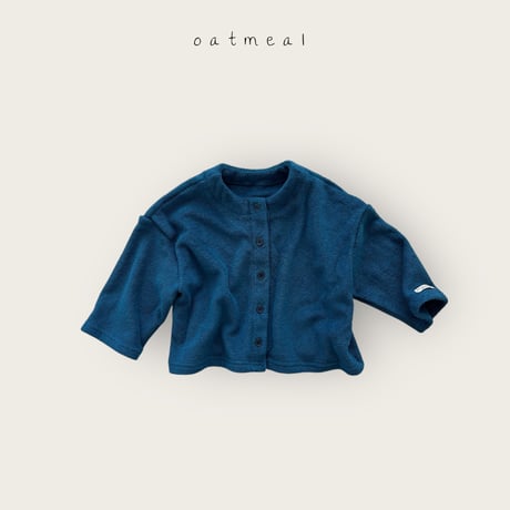 oatmeal/3. kids terry cardigan XS-XL
