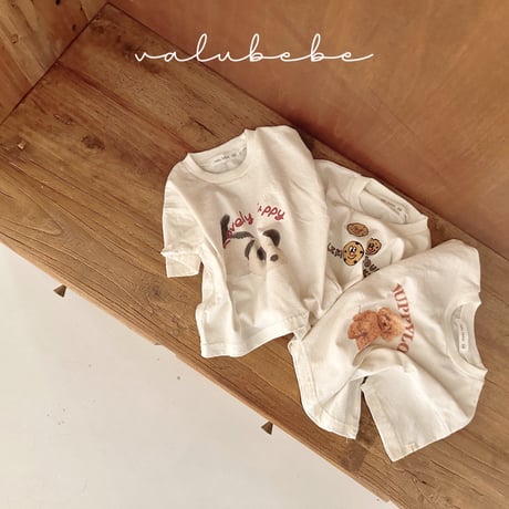 valubebe/44. animal single T-shirt 6M-S
