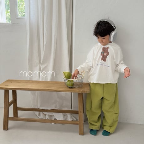 mamami/36. bear T-shirt XS-XL