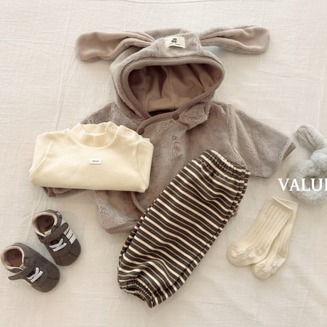 valubebe/91. rabbit fleece jacket 6M-S