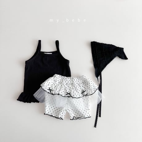 mybebe/21. cooling fril sleeveless XS-XL