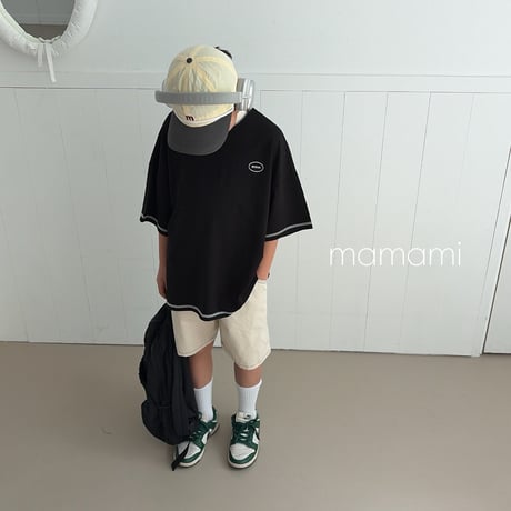 mamami/68. signiture stitch T-shirt JS-JL