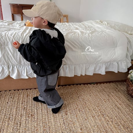 onu/30. stitch denim pants BABY(12M)-XL(6-7Y)