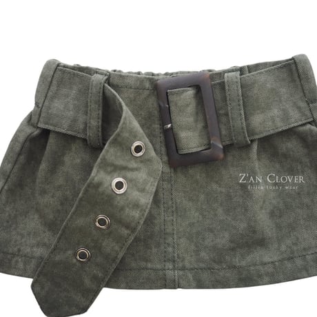 zanclover/35. wide belt skirt 3-11