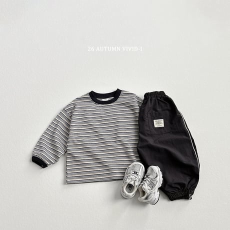 vividi/90. two color dangara T-shirt JS-JM
