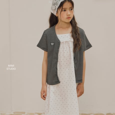 bymimi/43. golgi half t cardigan S-XL