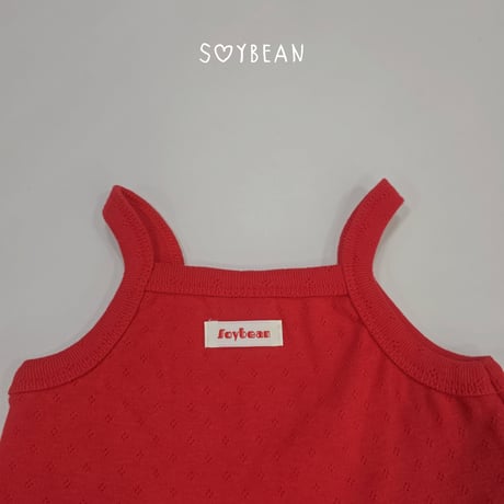 soybean/19. plan ) fril rayerd sleeveless XS-XL