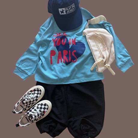 mikki/55. pari heart T-shirt S-XL