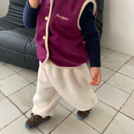 pepper/21. hood vest pollar XS-XL