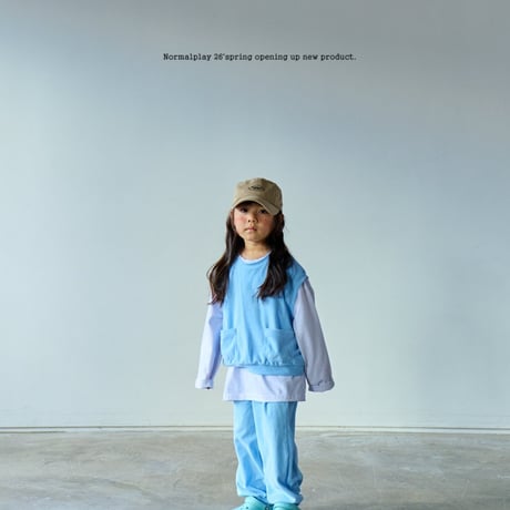 normalplay/82. two piece terry jogger pants JS-JM
