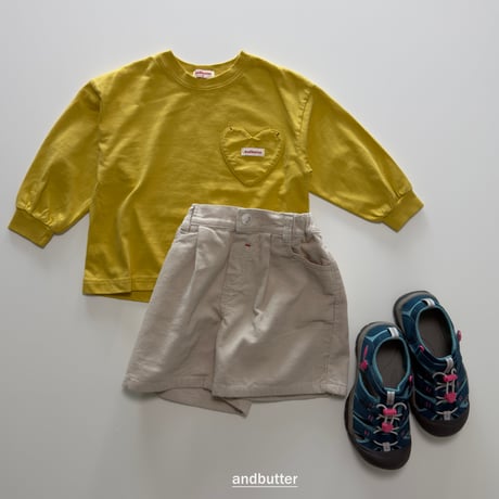 andbutter/39. Autumn Pocket T-Shirt S-XL
