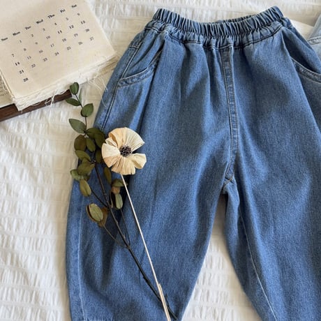 lovin/3. pleated baggy denim pants 1-11