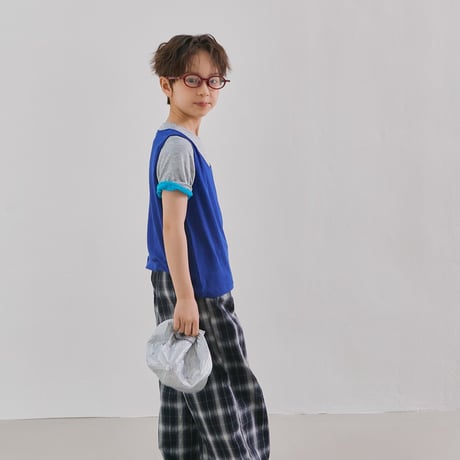 minimal/18. band check pants S-XL