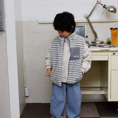 andbutter/66. Duo Reversible Vest XS-XL