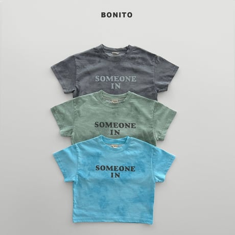 bonito/70. water dye tee??? 12M-XL