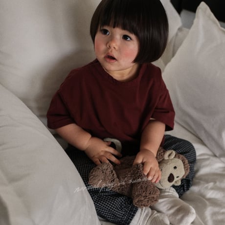 normalplay/10. bio washing half t T-shirt 12M-XL