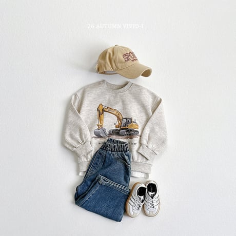 vividi/105. retro man-to-man XS-XL