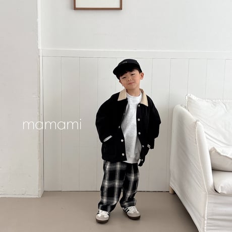 mamami/36. mono check P  JS-JL