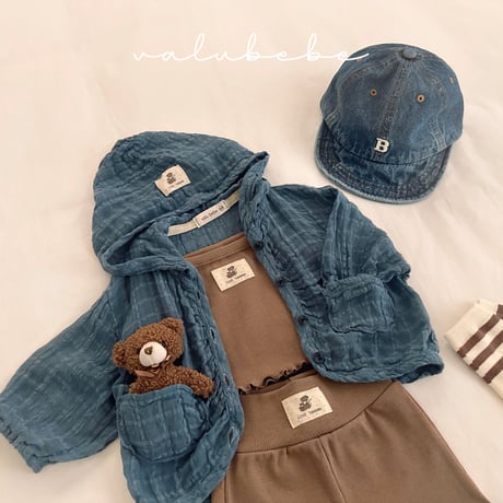 valubebe/88. bold curly shorts  6M-S