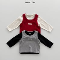 bonito/122. plan sleeveless set 6M-18M
