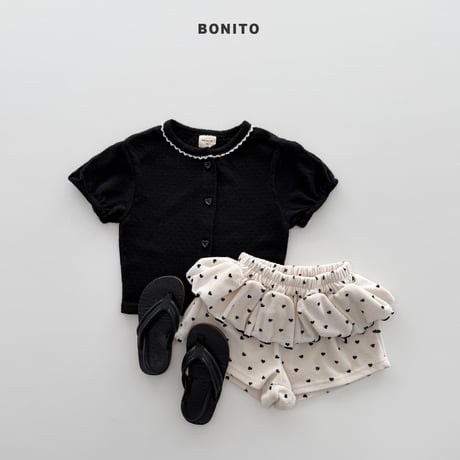 bonito/90. mini heart frill shorts? JS-JM