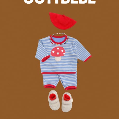 oottbebe/26. fruit updown set XS(0-1Y)-XL(4-5Y)
