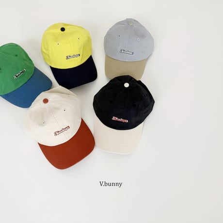 vbunny/66. two color cap FREE(48-52CM)