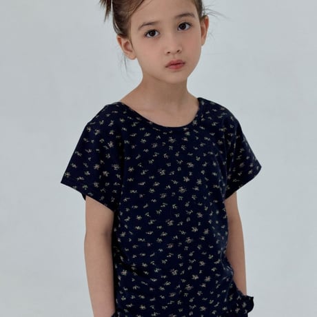 growb/54. floral T-shirt S-JS