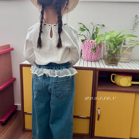 poisson/16. mello ribbon T-shirt JS-JM