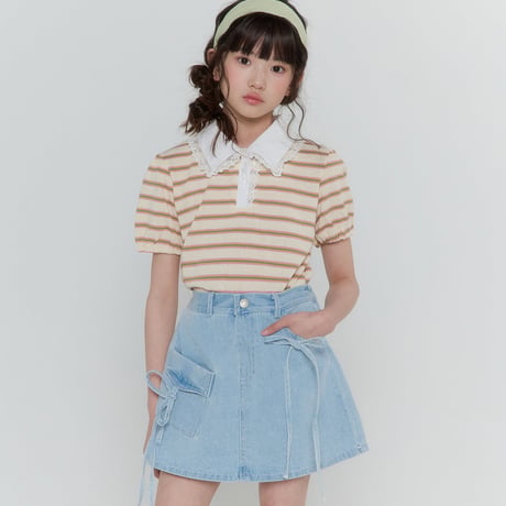 forkchips/22. cube denim skirt JS-JXL
