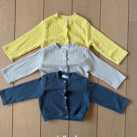 minibonbon/7. naturu cardigan JS-JL