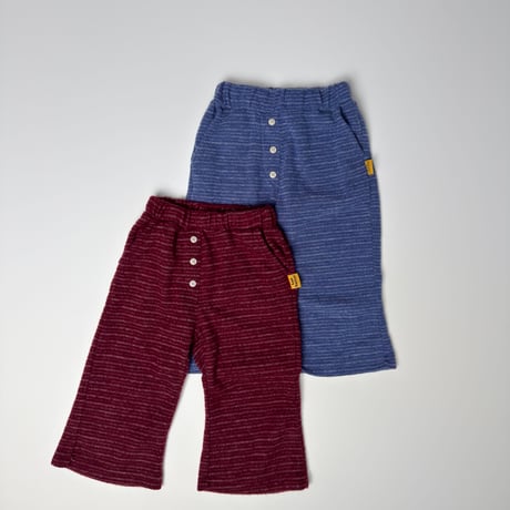 andbutter/40. Button Bootcut Pants XS-XL