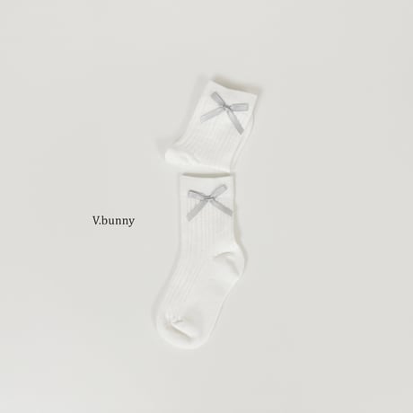 vbunny/7. cream soda socks set M(130-150)-XL(180-210)