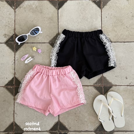 secondmoment/36. sha Bet pearl half pants JS-JL