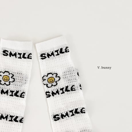 vbunny/30. smile socks set FREE(32CM)