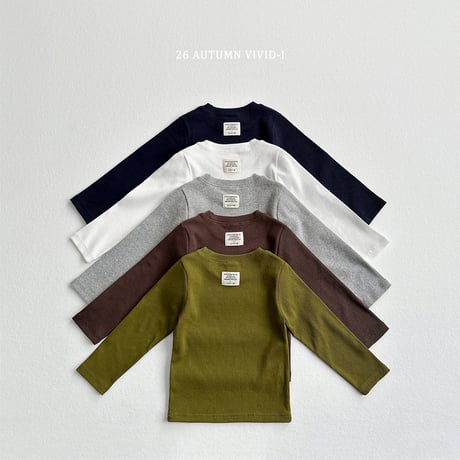 vividi/139. label golgi T-shirt XS-XL