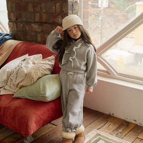 melikey/74. juju fril hood zipup JS-JM